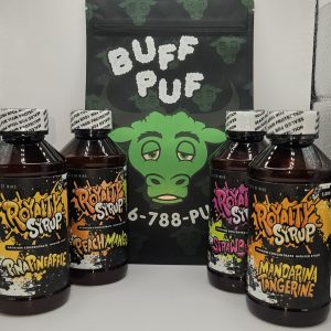 royalty resins 1000mg thc infused syrup (sticker)