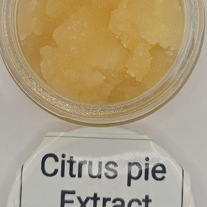 citrus pie Live resins extract   (sticker)