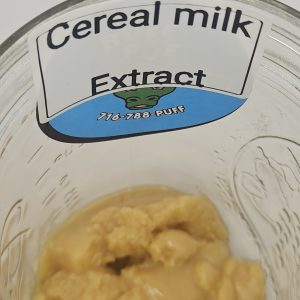 cereal milk Live resins extract   (sticker)